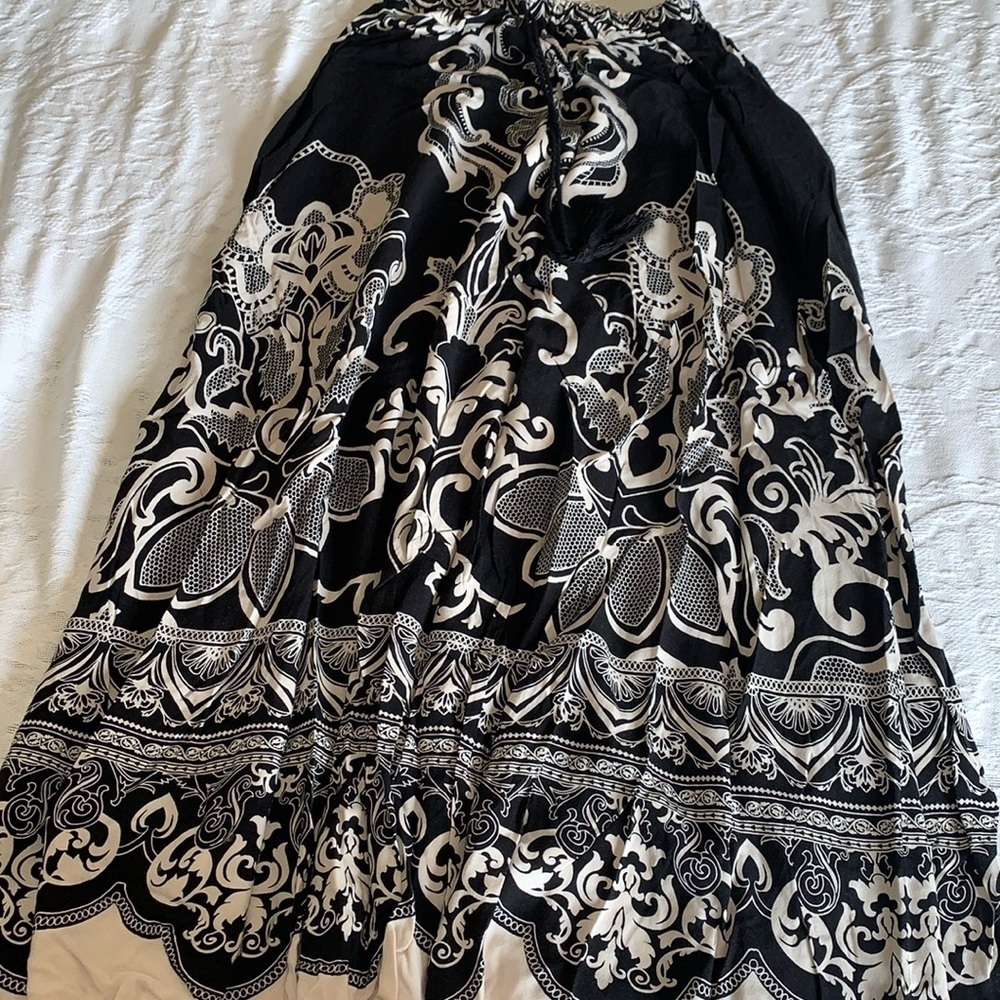 Gently Loved Boho Style Maxi Skirt by Flying Tomato